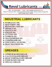 REVOL LUBRICANTS REVOL LUBRICANTS